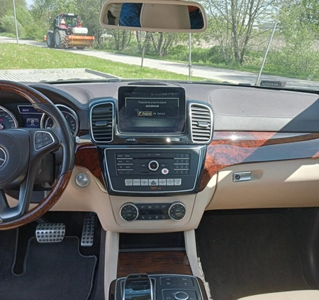 Mercedes-Benz GLS cena 169000 przebieg: 105000, rok produkcji 2016 z Pyzdry małe 211